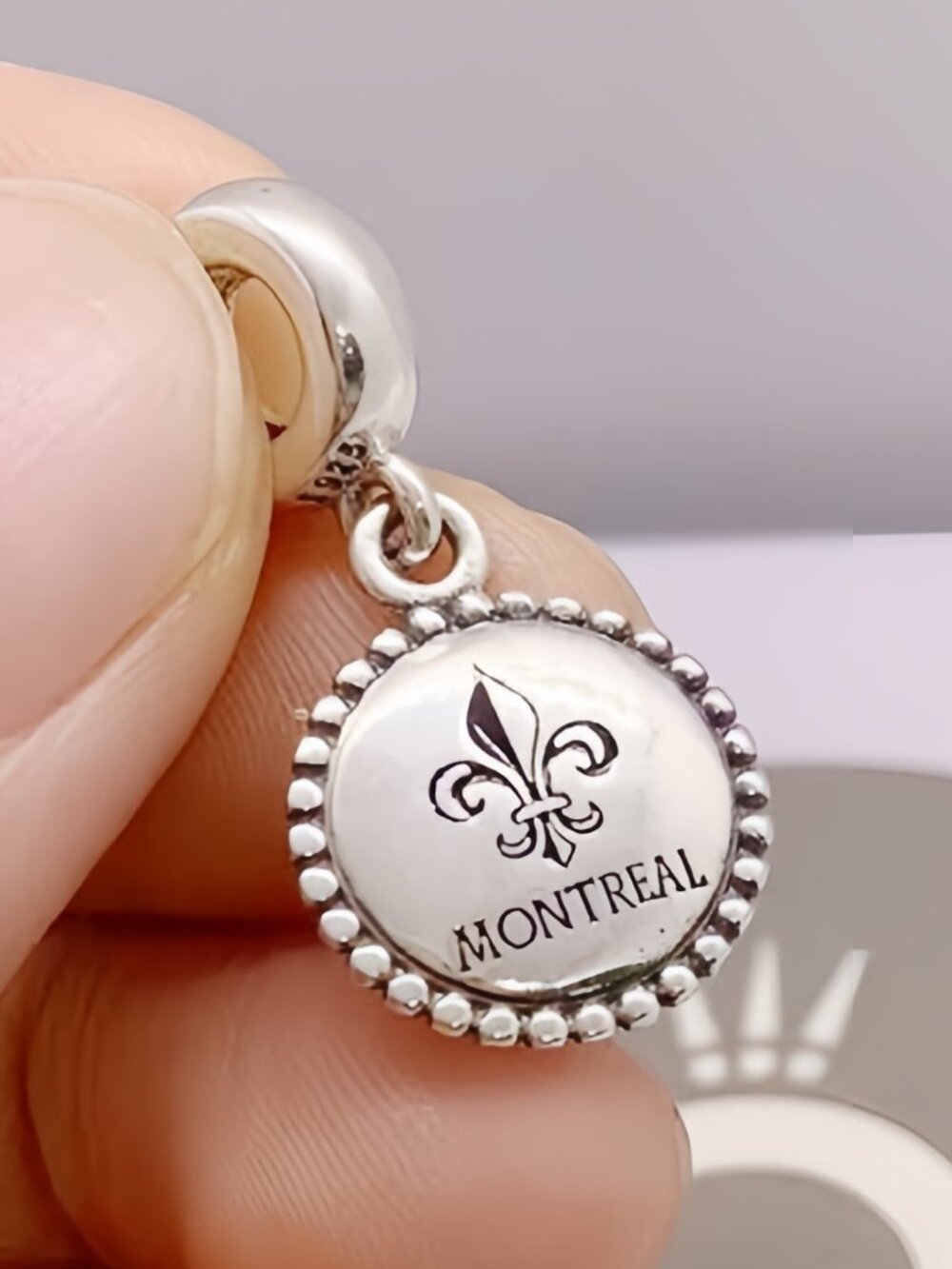 Pandora Unforgettable Moment Montreal Dangle Charm Pendant